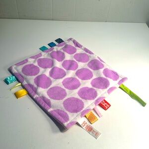 🖤 5/$30 🖤 Bright Starts Taggies Yellow 14" Lovey Baby Sensory Security Blanket